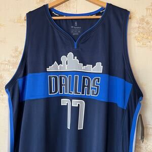 NWT Luka Doncic Dallas Mavericks Rookie Year Jersey | City Edition Skyline | 3XL